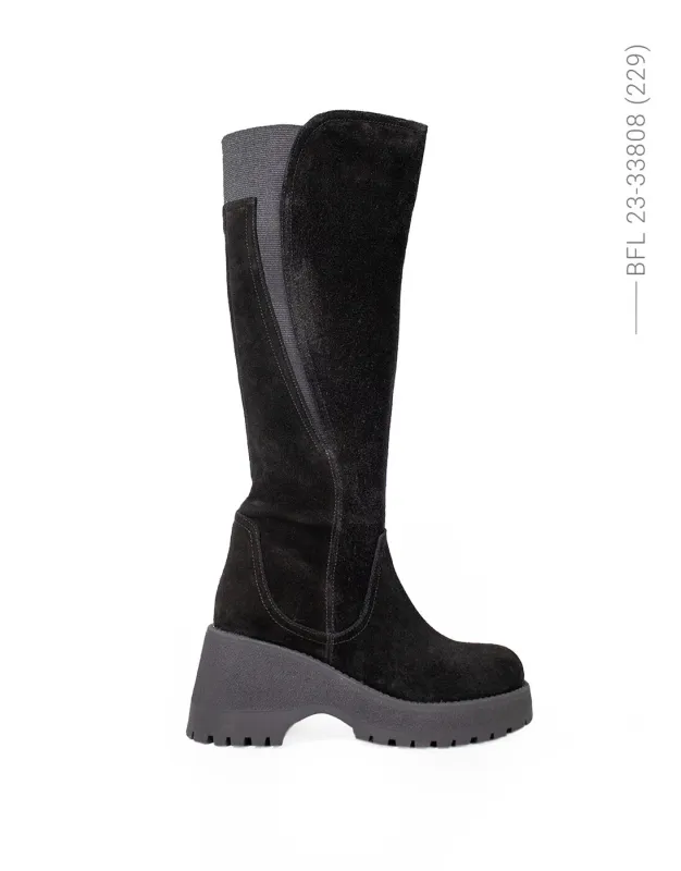 BFL 23-33808 W BLACK/SUEDE