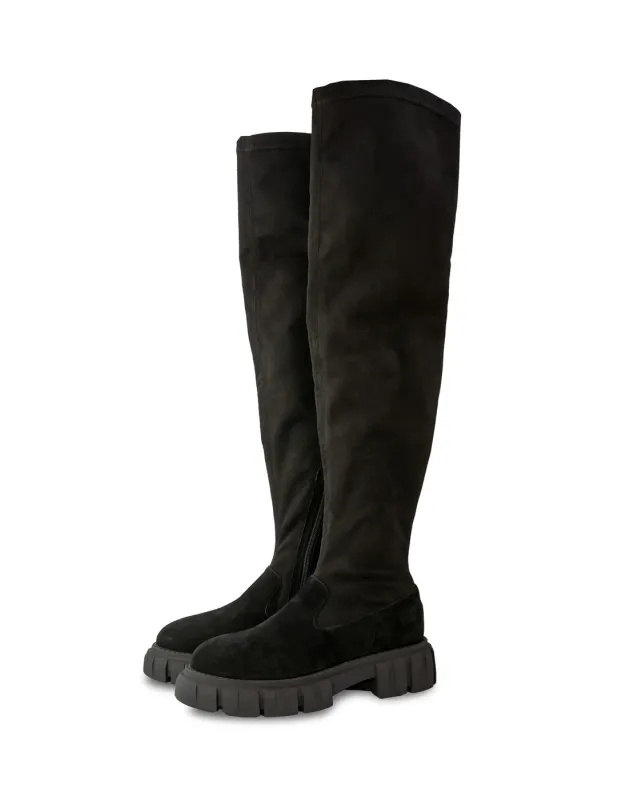 BFL 23-8409 W BLACK/SUEDE
