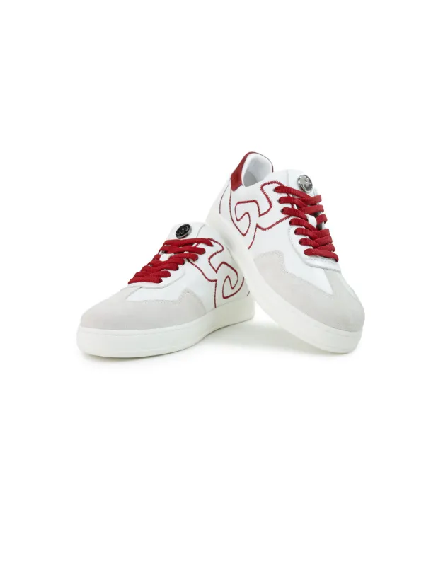 BFL 328 W WHITE/BORDO