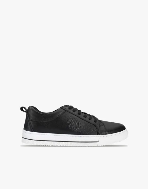 Bufalo Leather Lace-Up Sneakers