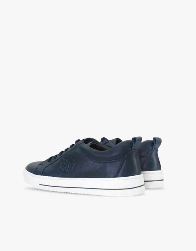 Bufalo Leather Lace-Up Sneakers